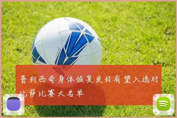 普利西奇身体恢复良好有望入选对比萨比赛大名单
